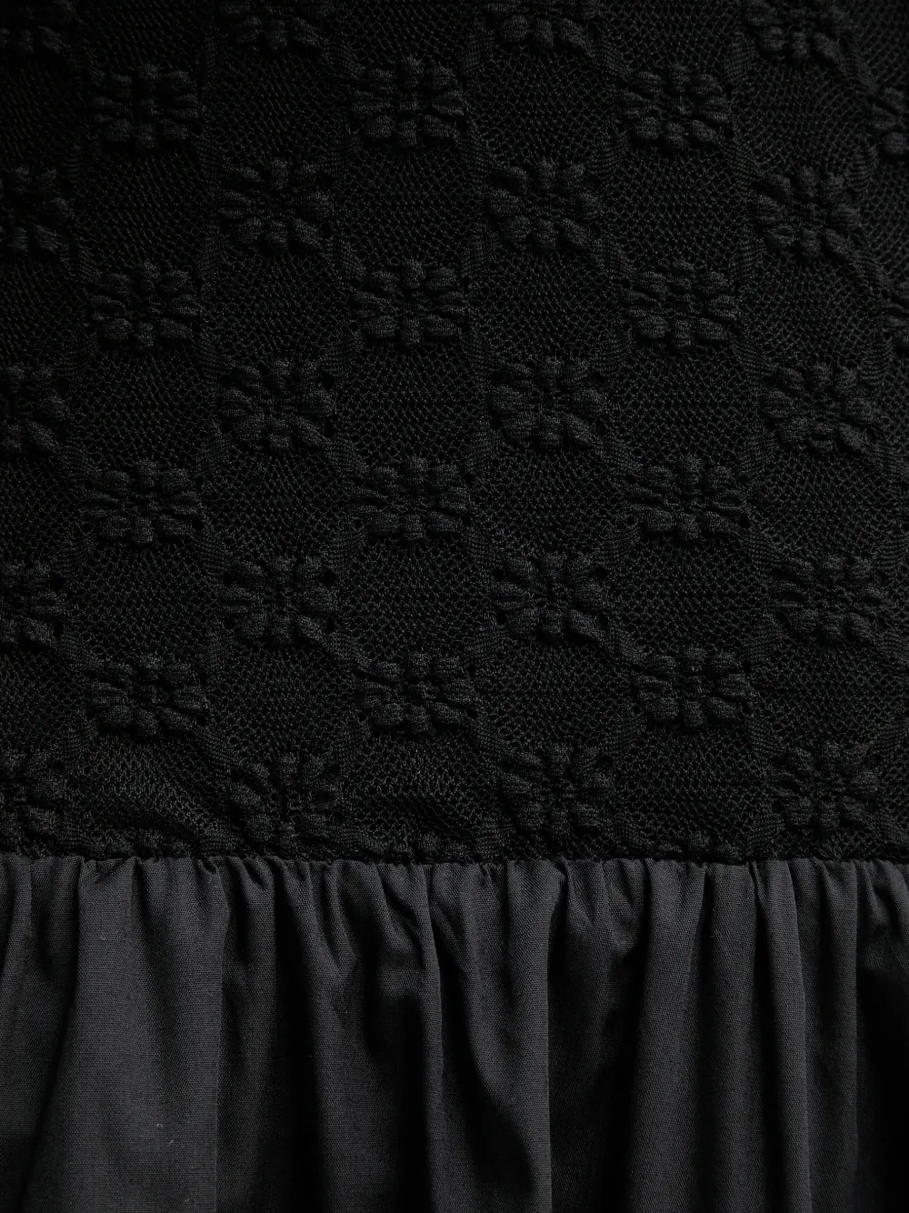 Bardot Midi-jurk met bloemenprint Zwart