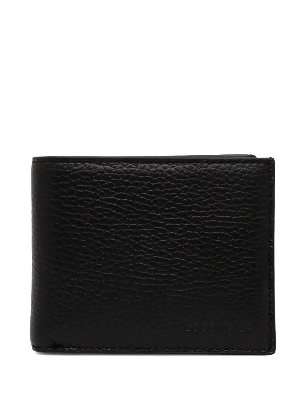 Coccinelle logo-debossed leather wallet - Zwart