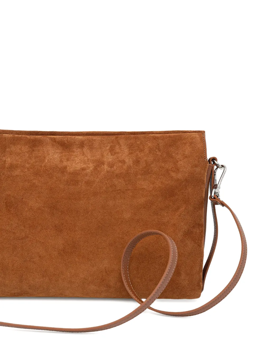 Coccinelle Medium Boheme suède shopper met handvat Bruin