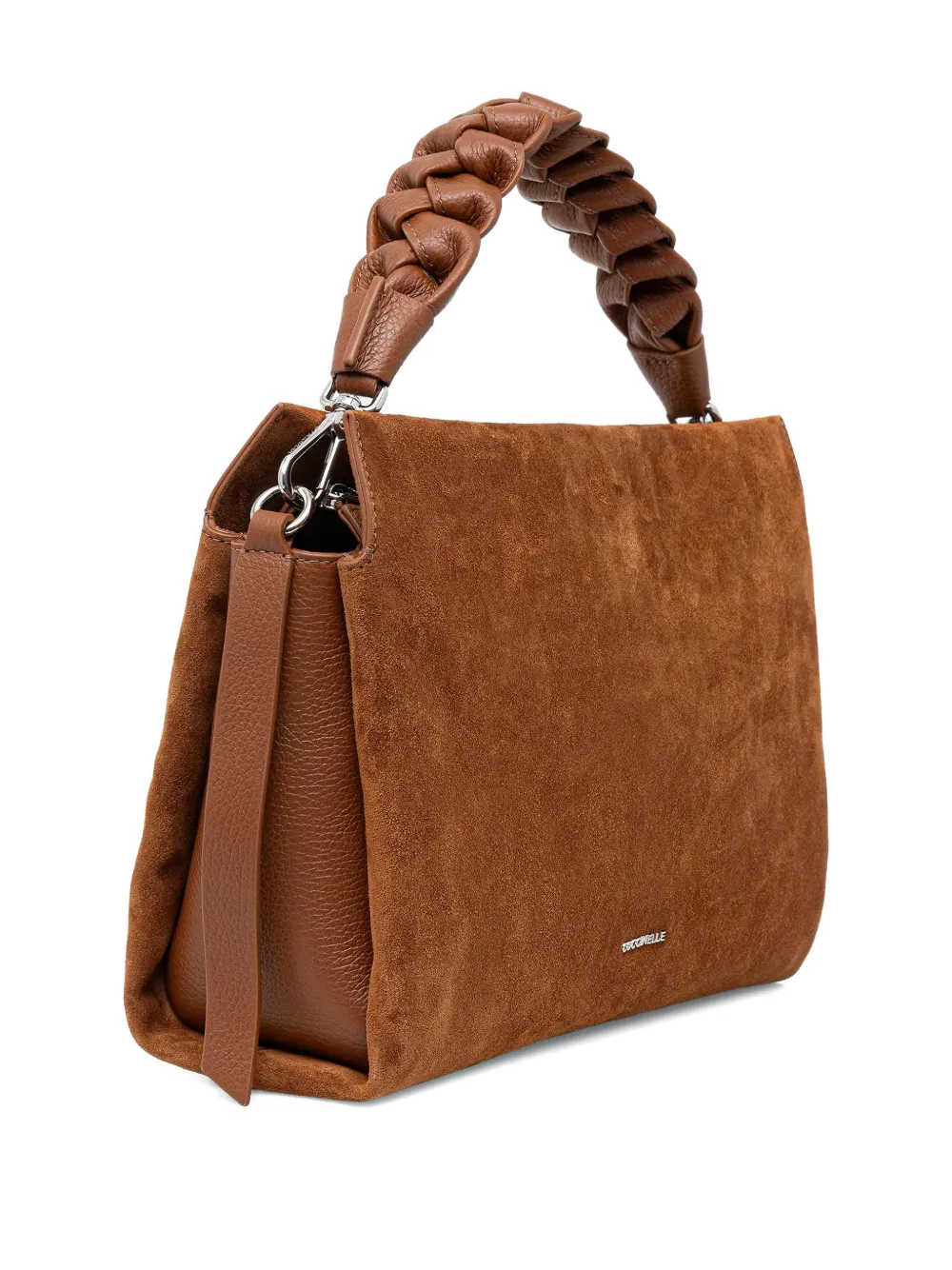 Coccinelle Medium Boheme suède shopper met handvat Bruin