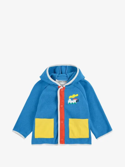 Bobo Choses hooded pocket jacket