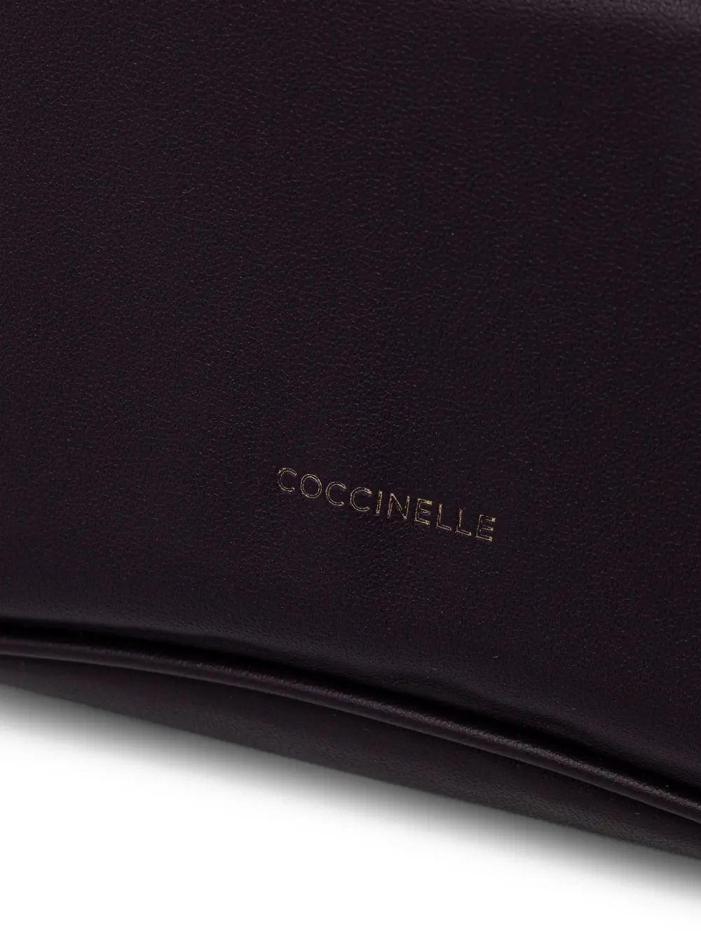 Coccinelle Boekentas met kettingbandje en omslag Paars