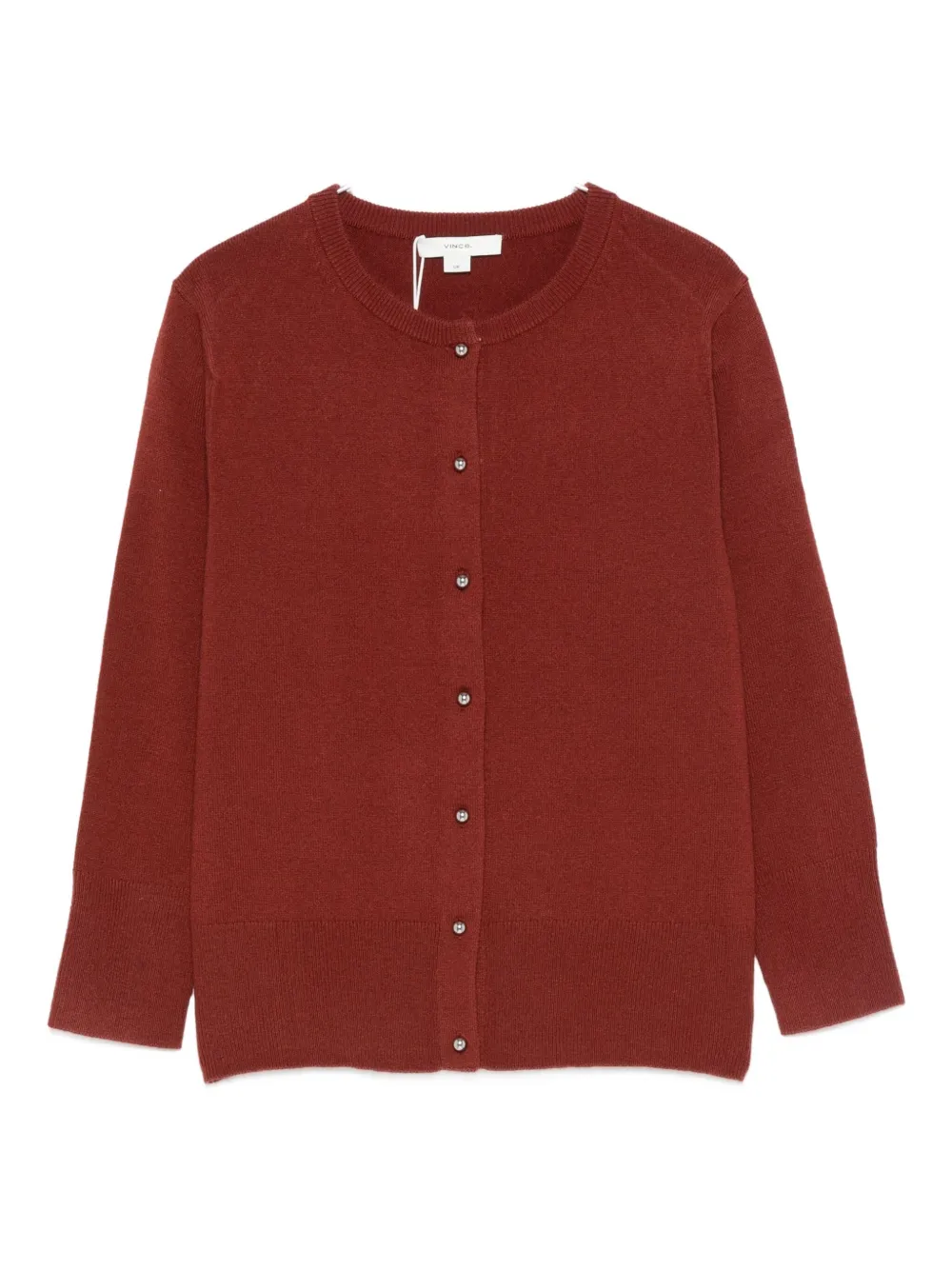 Vince button-front cardigan | Red | Image 1
