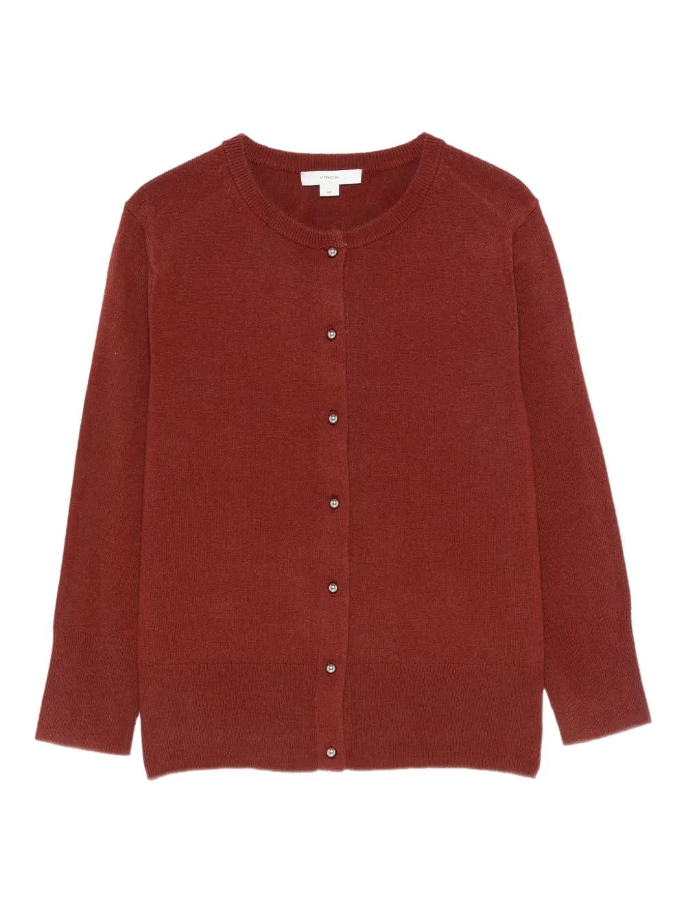 Vince button-front cardigan | Red | Image 1