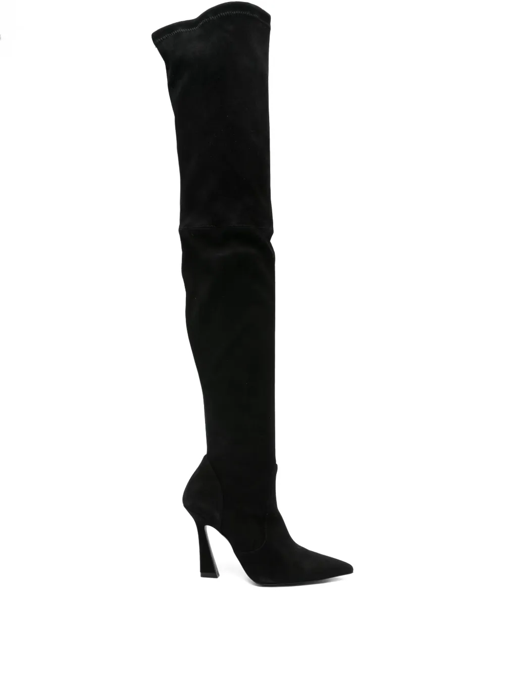Stuart Weitzman Suède laarzen Zwart