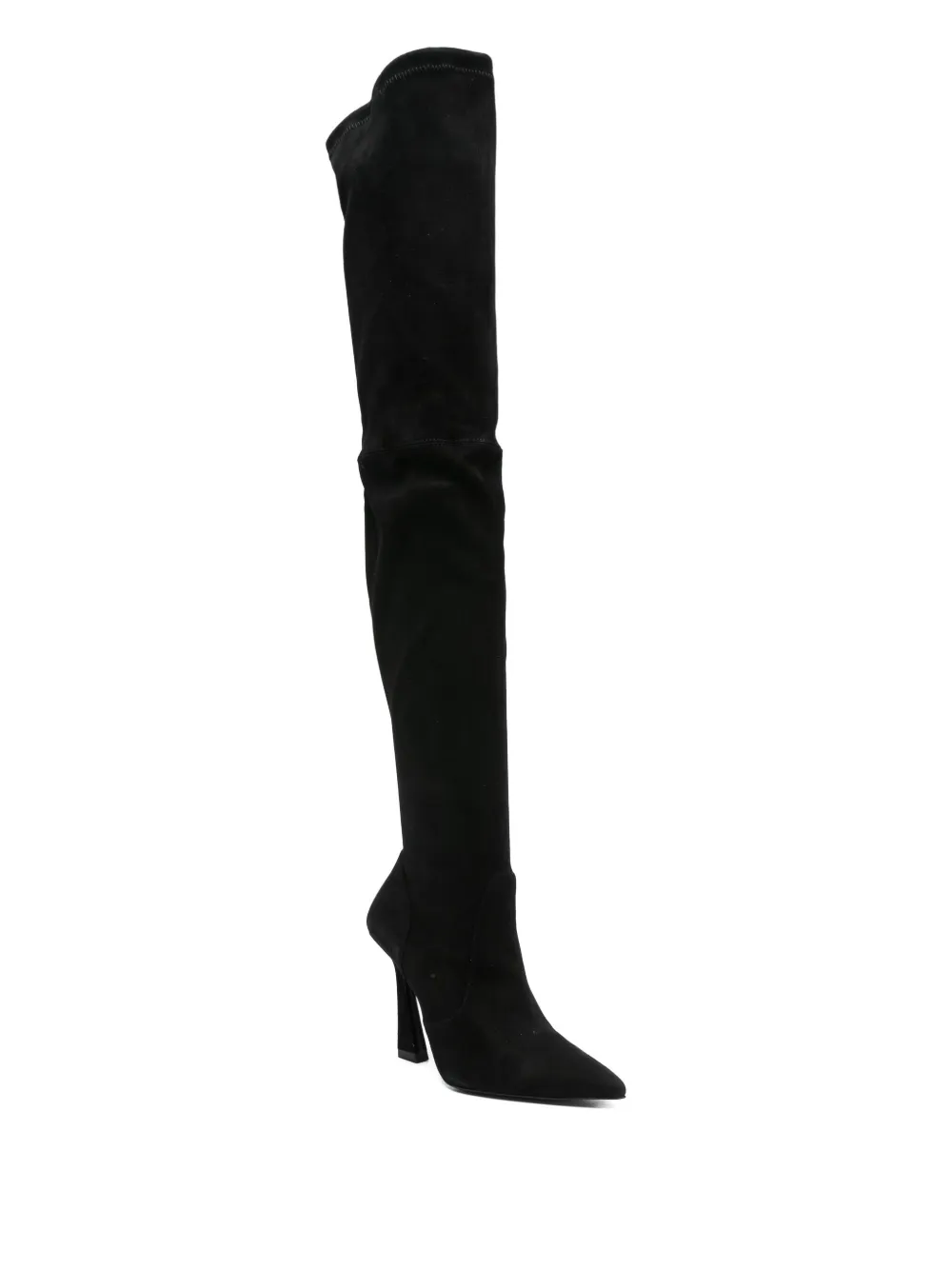 Stuart Weitzman Suède laarzen Zwart