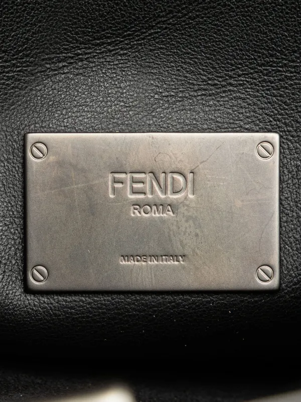Fendi Pre-Owned 2000-2010 Large Leather Selleria Peekaboo Iconic