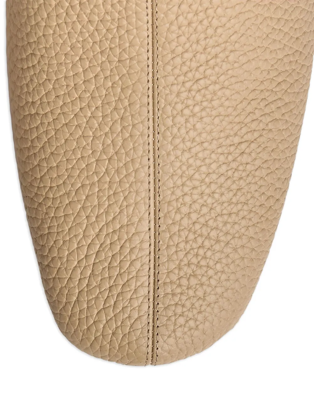 12 Storeez Leather Mules In Neutral