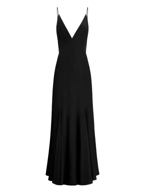 12 STOREEZ V-neck flared dress