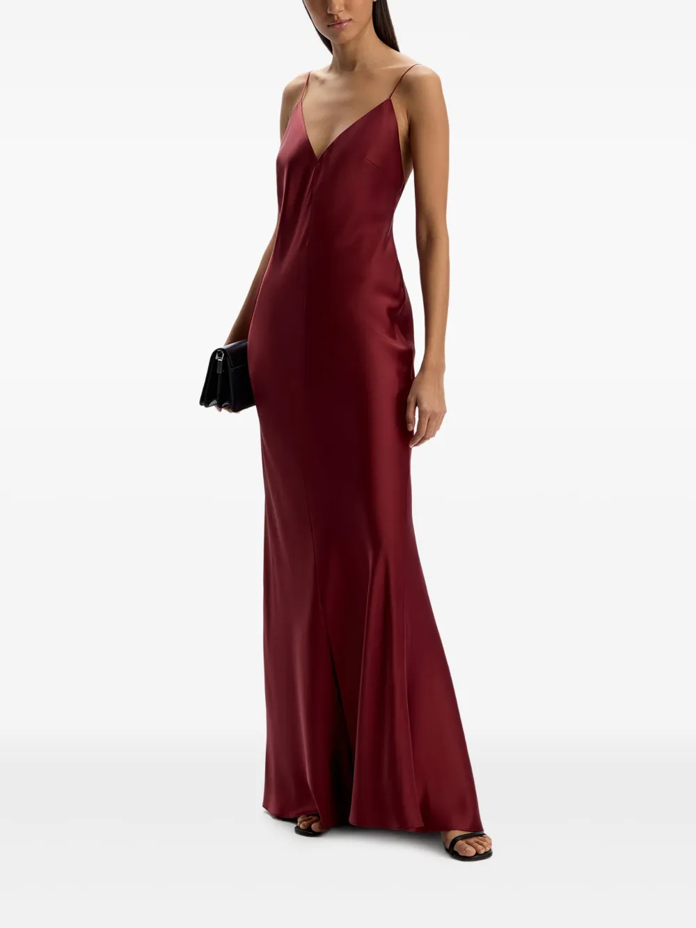 12 STOREEZ spaghetti-strap silk dress | Evening Dresses | Image 2
