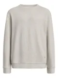 12 STOREEZ crew-neck long-sleeve sweatshirt - Grey