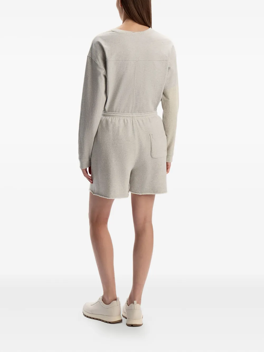 12 Storeez Cotton Shorts In Gray