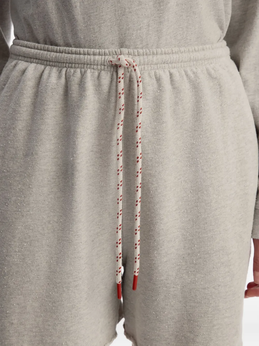 12 Storeez Cotton Shorts In Gray