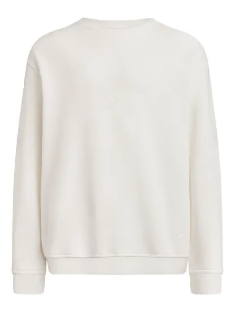 12 STOREEZ textured crew-neck sweatshirt