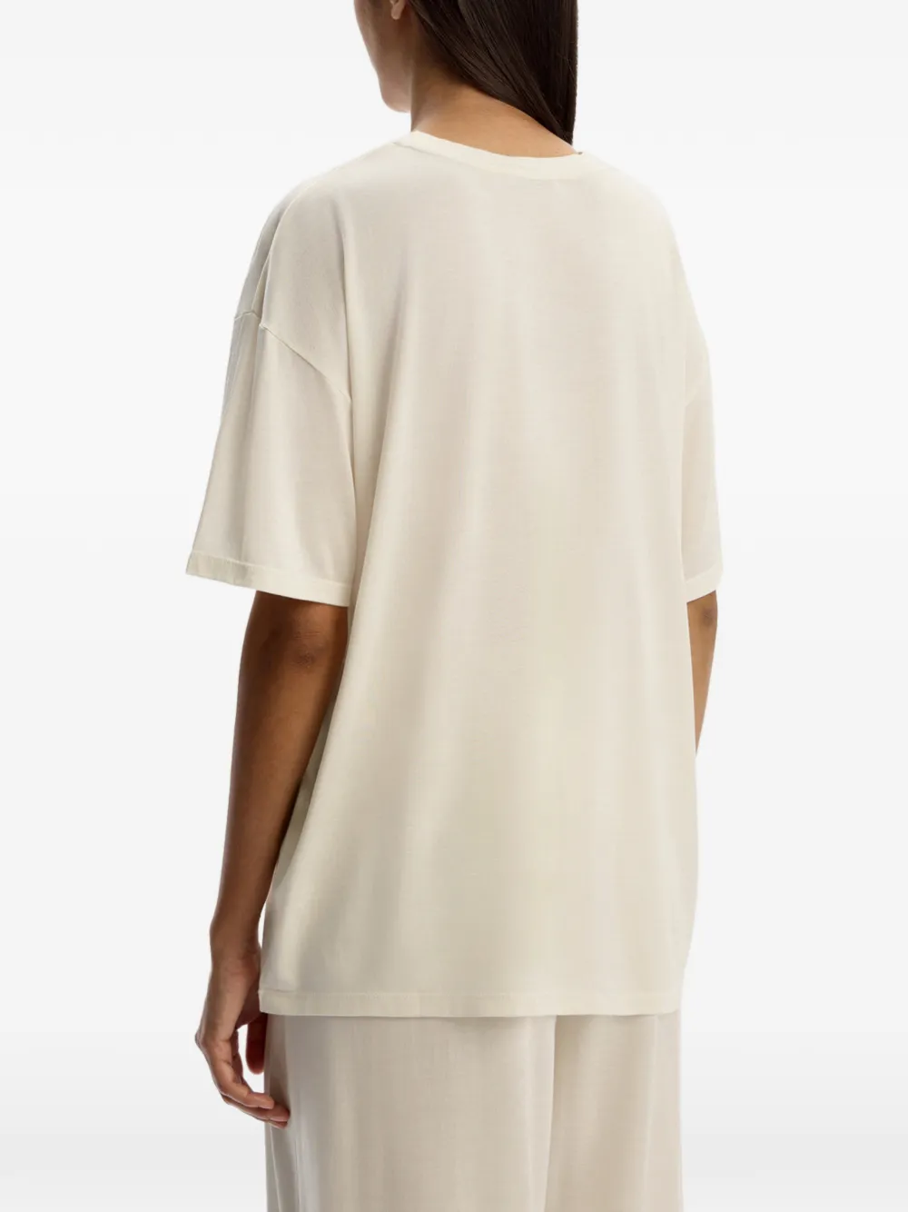 12 STOREEZ Jersey T-shirt Beige