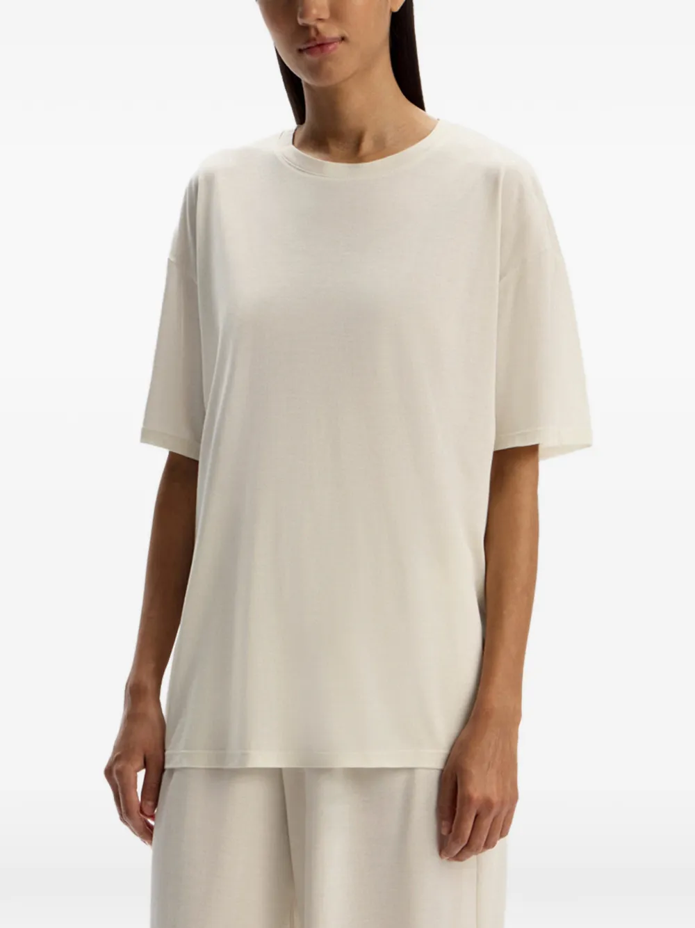 12 STOREEZ Jersey T-shirt Beige