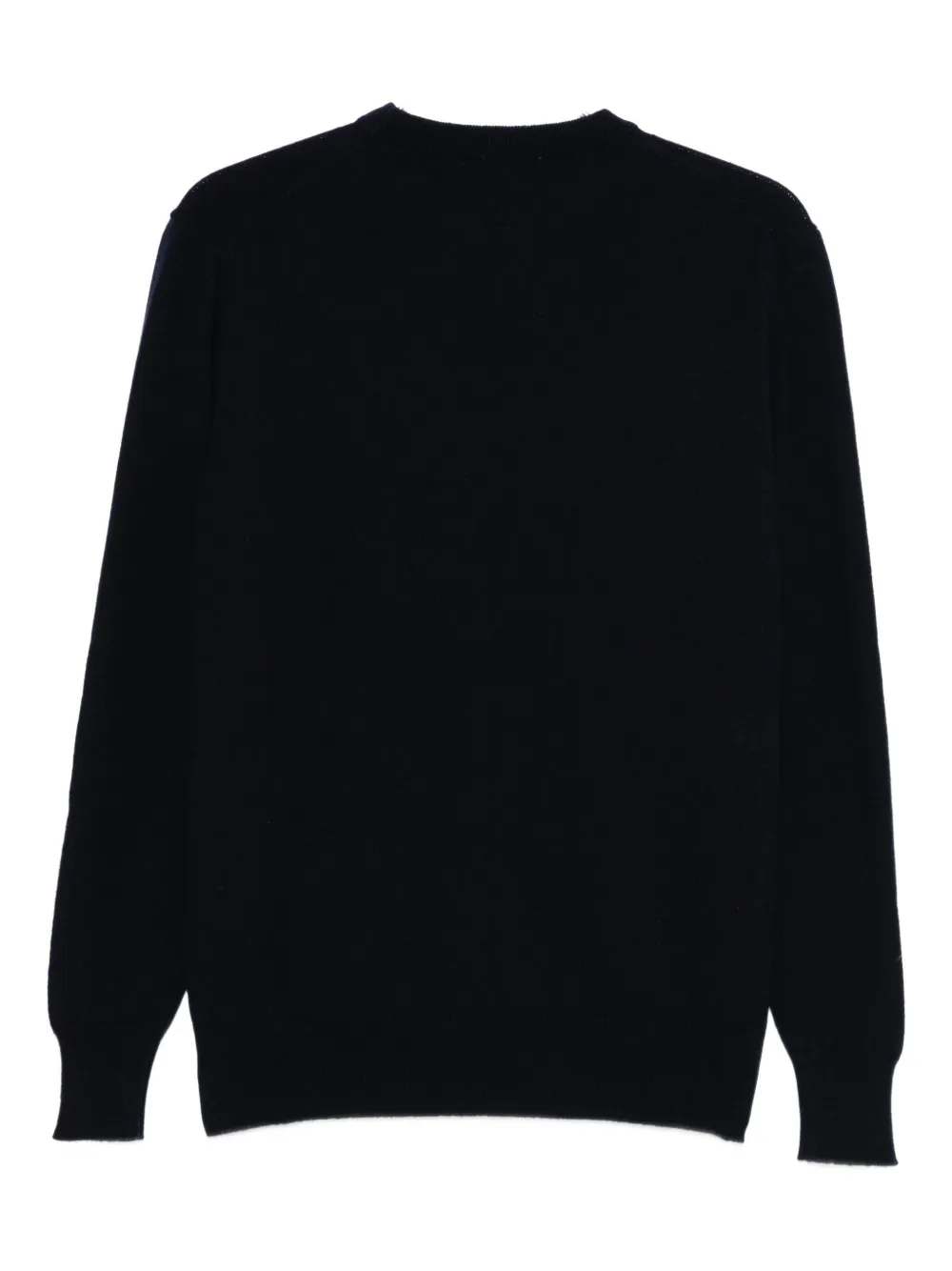 Lardini crew-neck long-sleeve sweater - Zwart