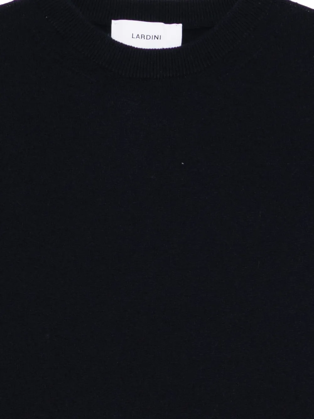 Lardini Trui met hoge hals Zwart