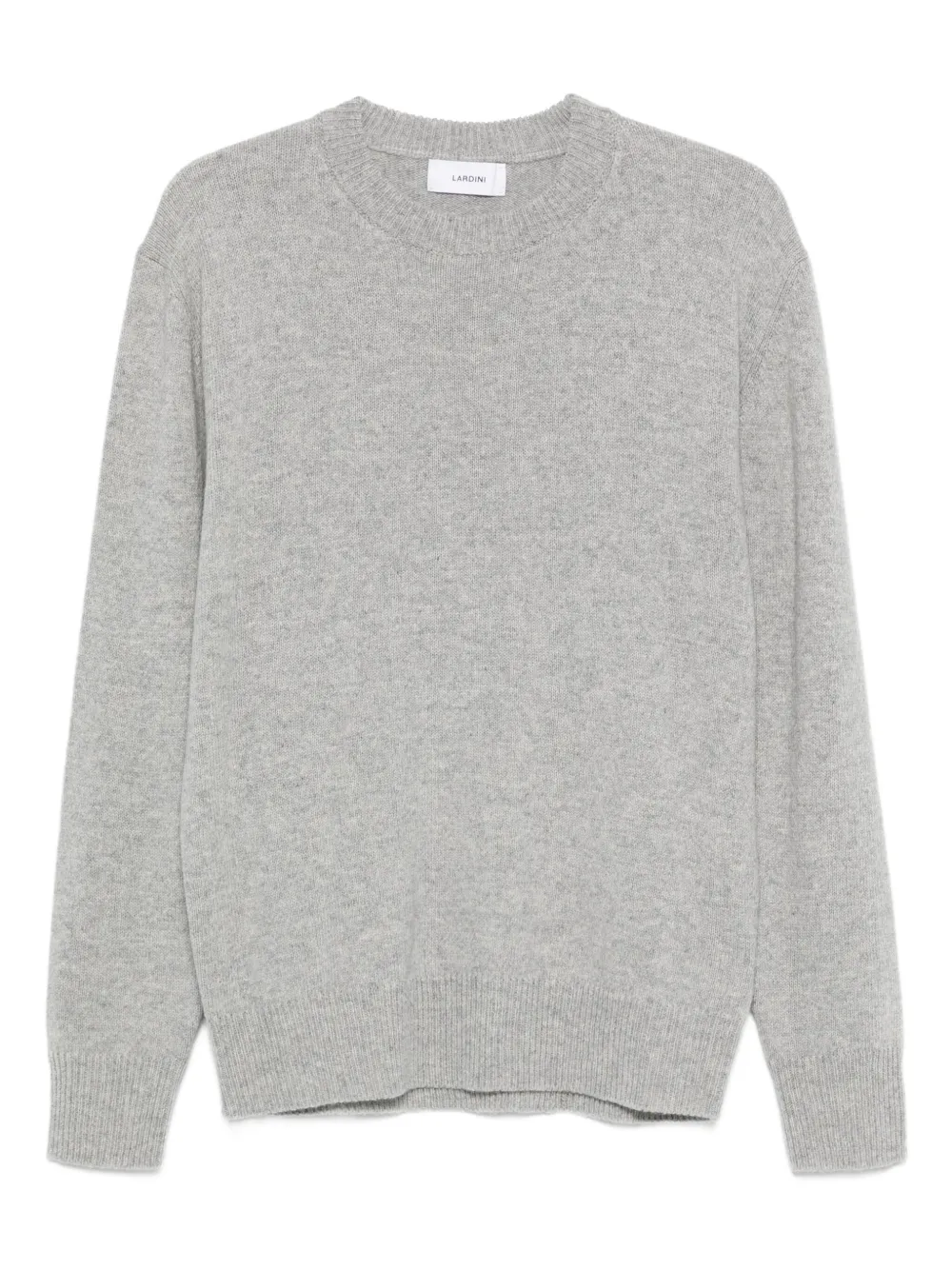 Lardini pull à design côtelé | gris | Image 1
