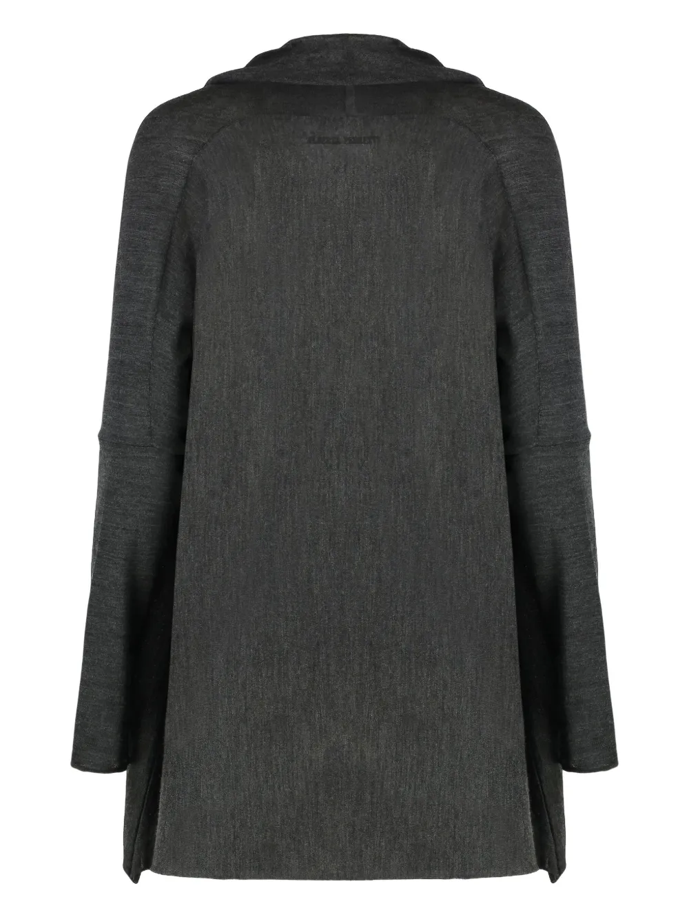 Alberta Ferretti Alberta Ferreti Virgin Wool Cardigan In Gray
