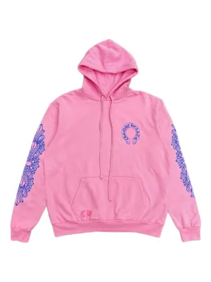Chrome Hearts horseshoe-logo Graphic Hoodie | White | FARFETCH