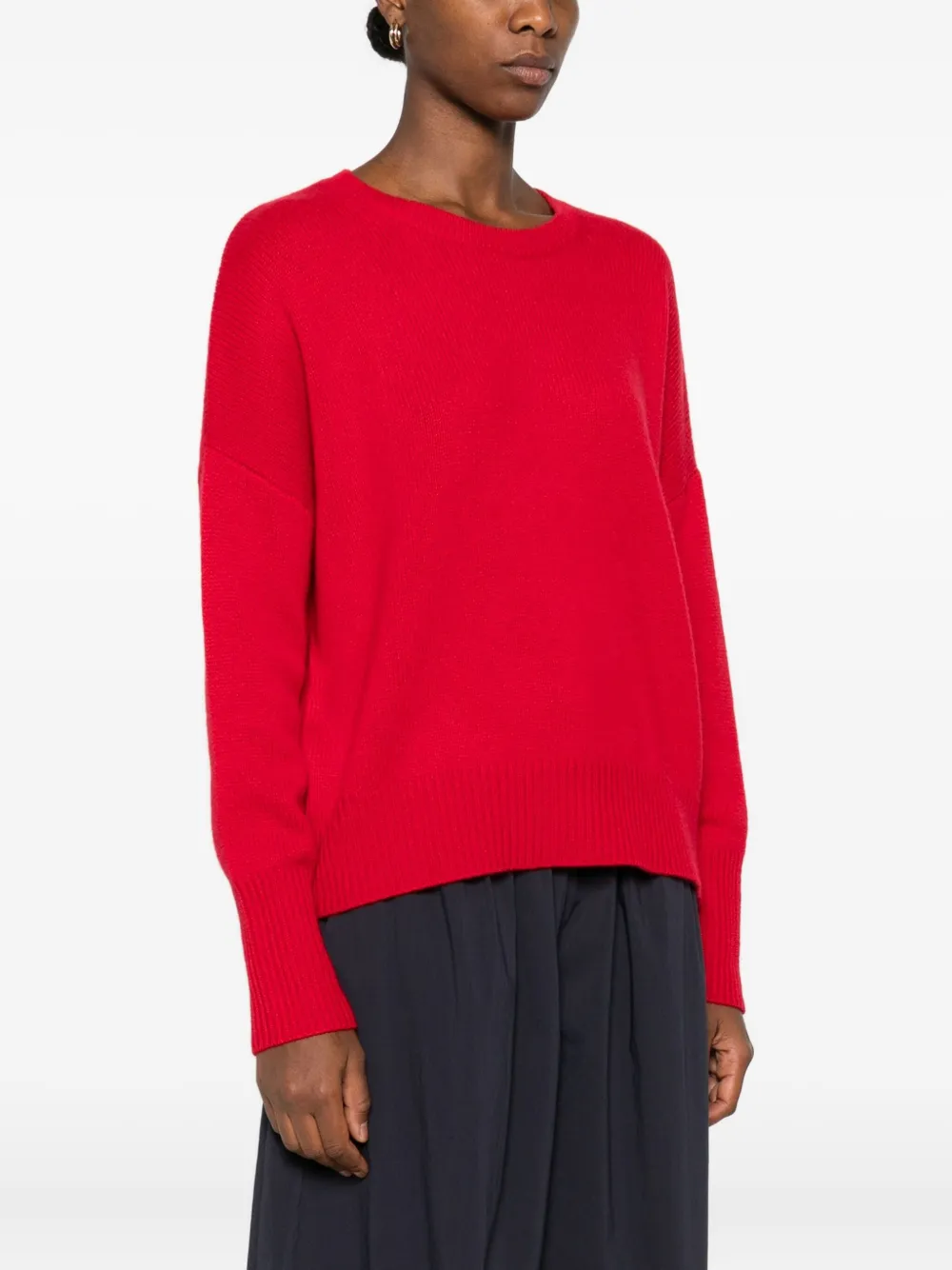 Lisa Yang Round-neck Sweater In Red