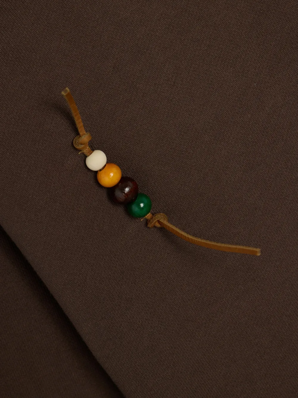 Song For The Mute Hoodie verfraaid met zonnebloem Bruin