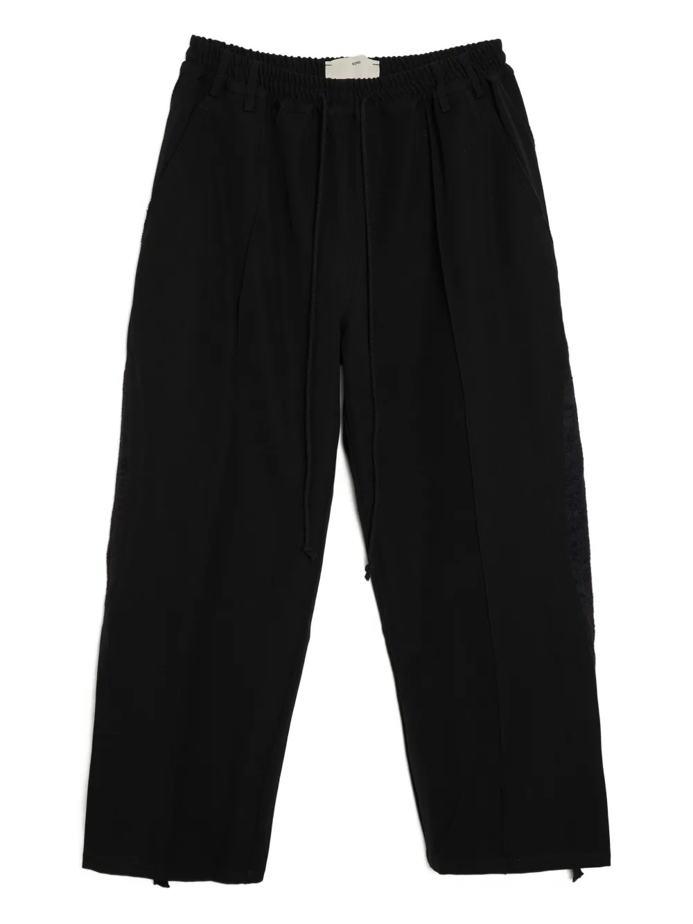 Song For The Mute drawstring trousers | Black | Image 1
