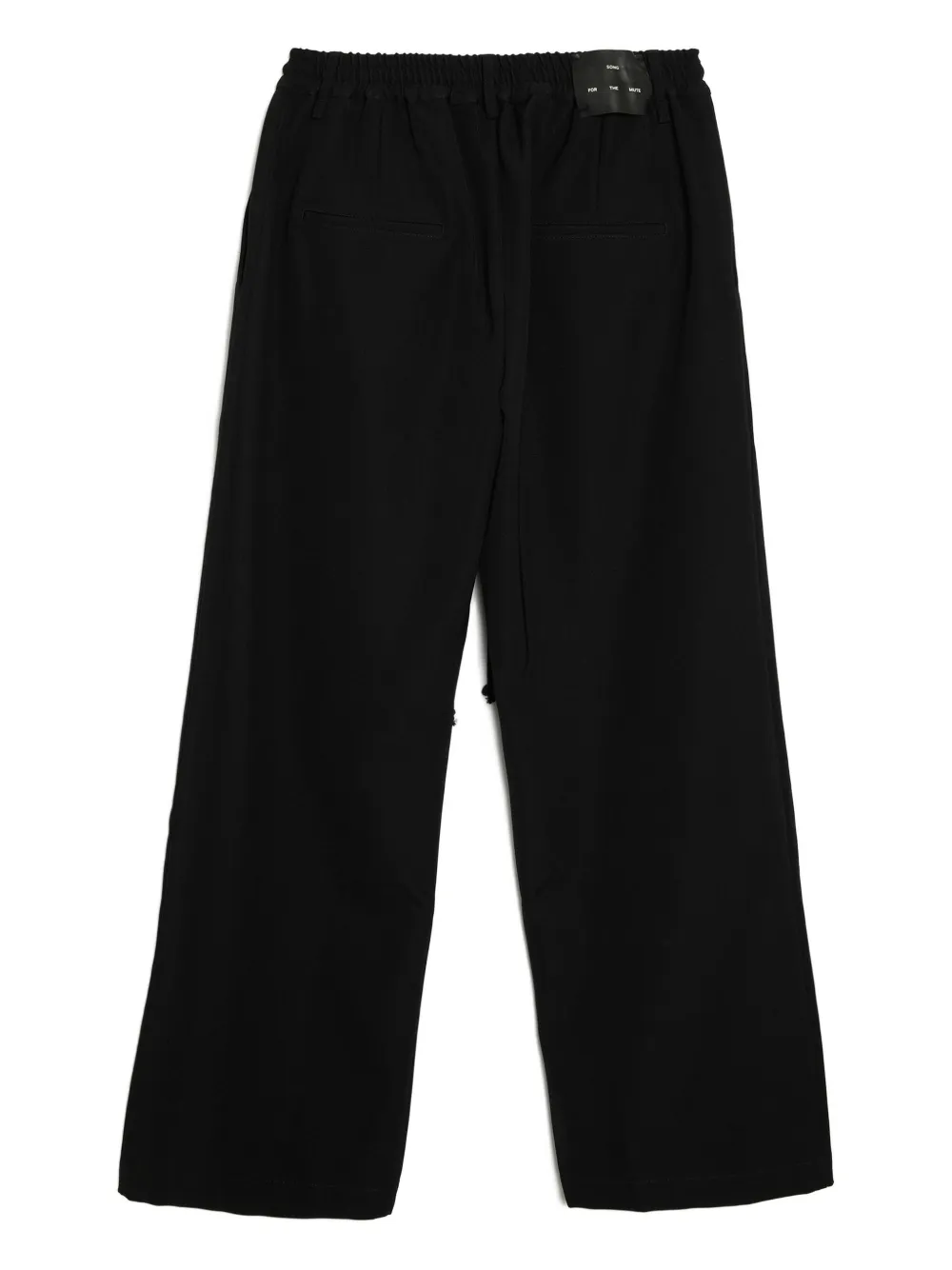 Song For The Mute drawstring trousers - Zwart