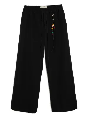 Kiko Kostadinov スタッズトリム パンツ | ブラック | FARFETCH JP
