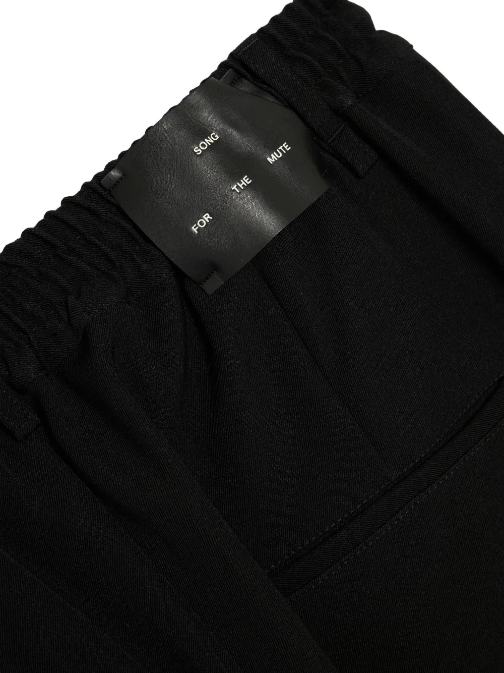 Song For The Mute Broek met trekkoord Zwart