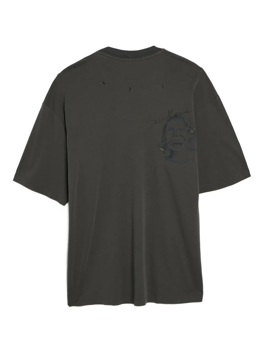 Song For The Mute graphic T-shirt - Grijs