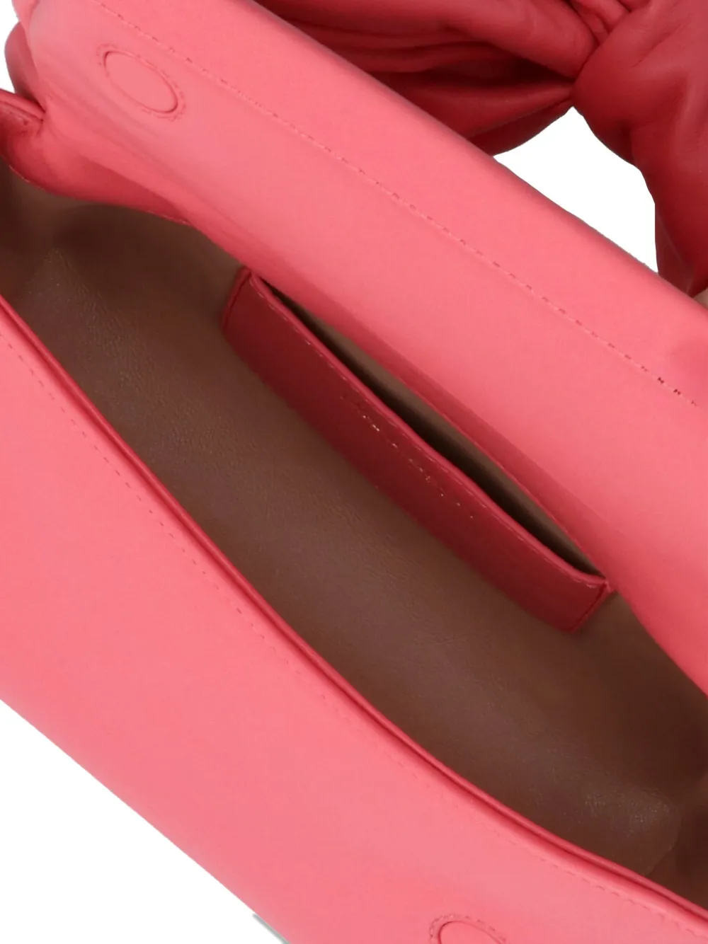 Jw Anderson Twister Bow-detail Shoulder Bag In Pink