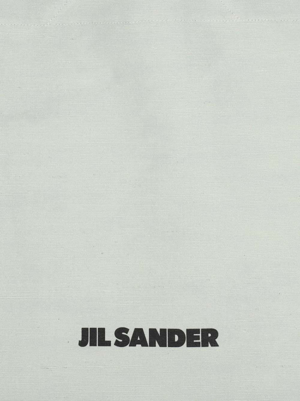 Jil Sander Grote shopper met leren afwerking Groen