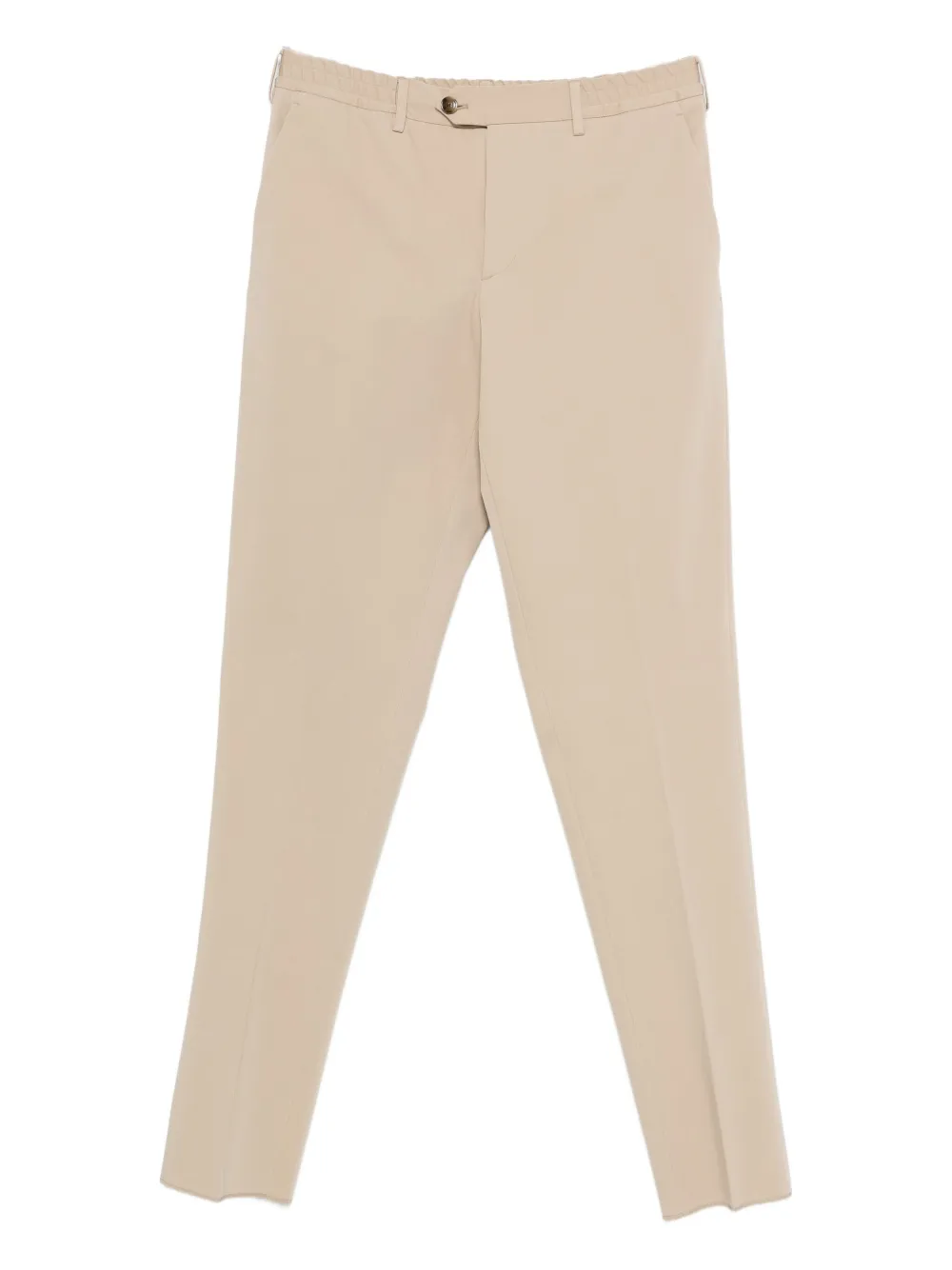 Lardini Elastic-waistband Pocket Trousers In Neutral