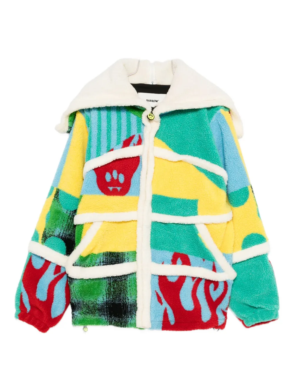 Barrow Graphic-print Hoodie In Green