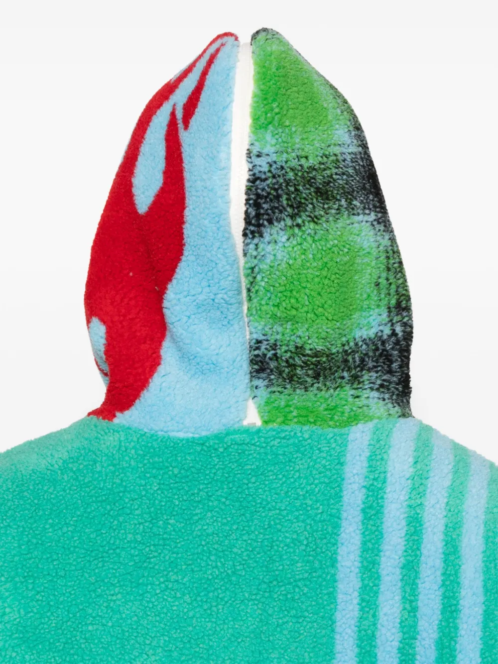 BARROW Hoodie met print Groen
