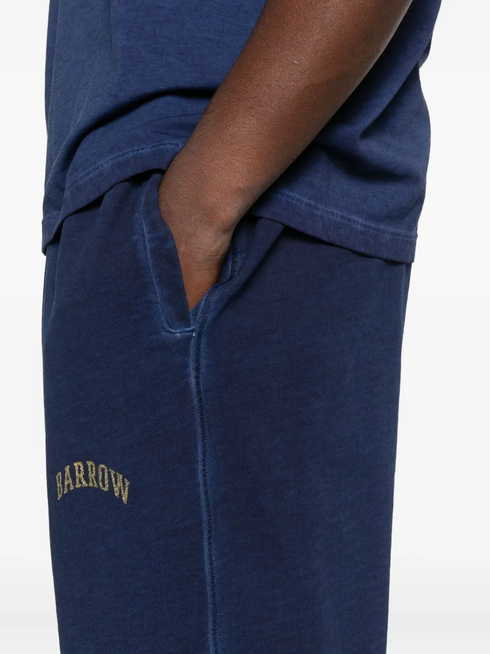Barrow Unisex Drawstring Sweatpants Pockets In Blue