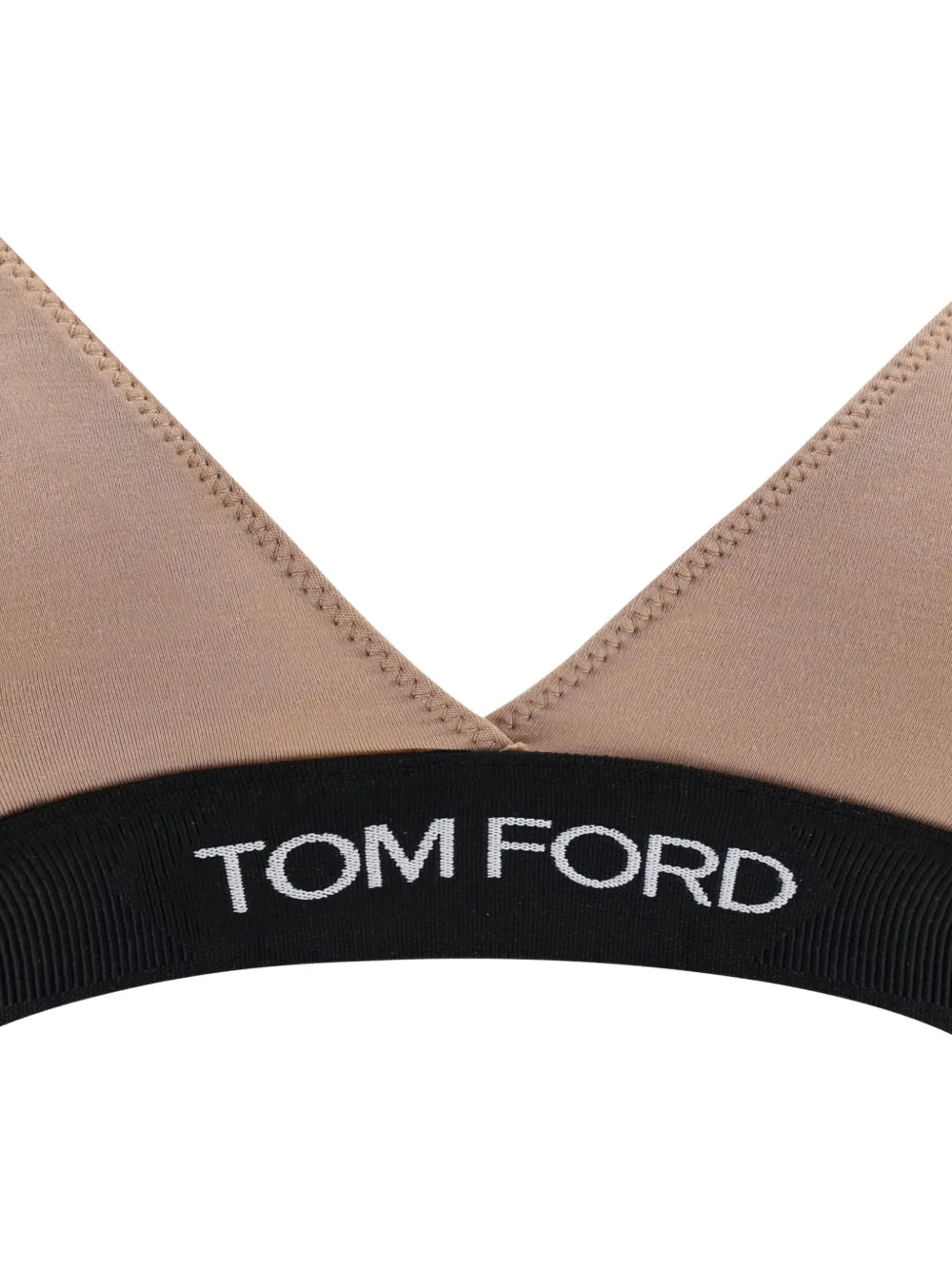 TOM FORD Bh met logoband Beige