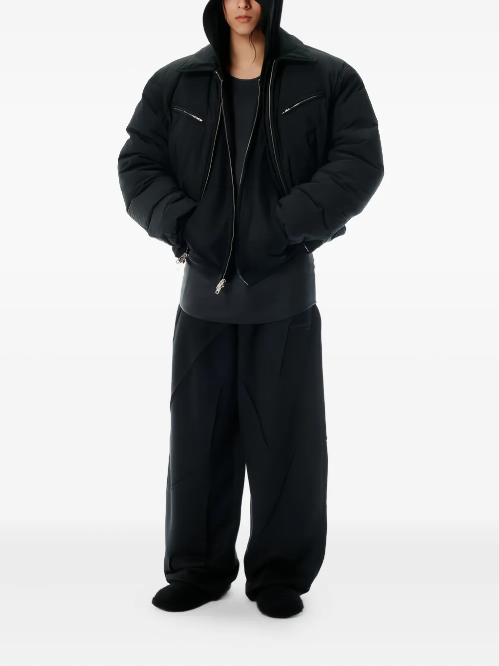 Alexander Wang chamarra con bolsillos y cierre | Chamarras capitonadas | Image 2