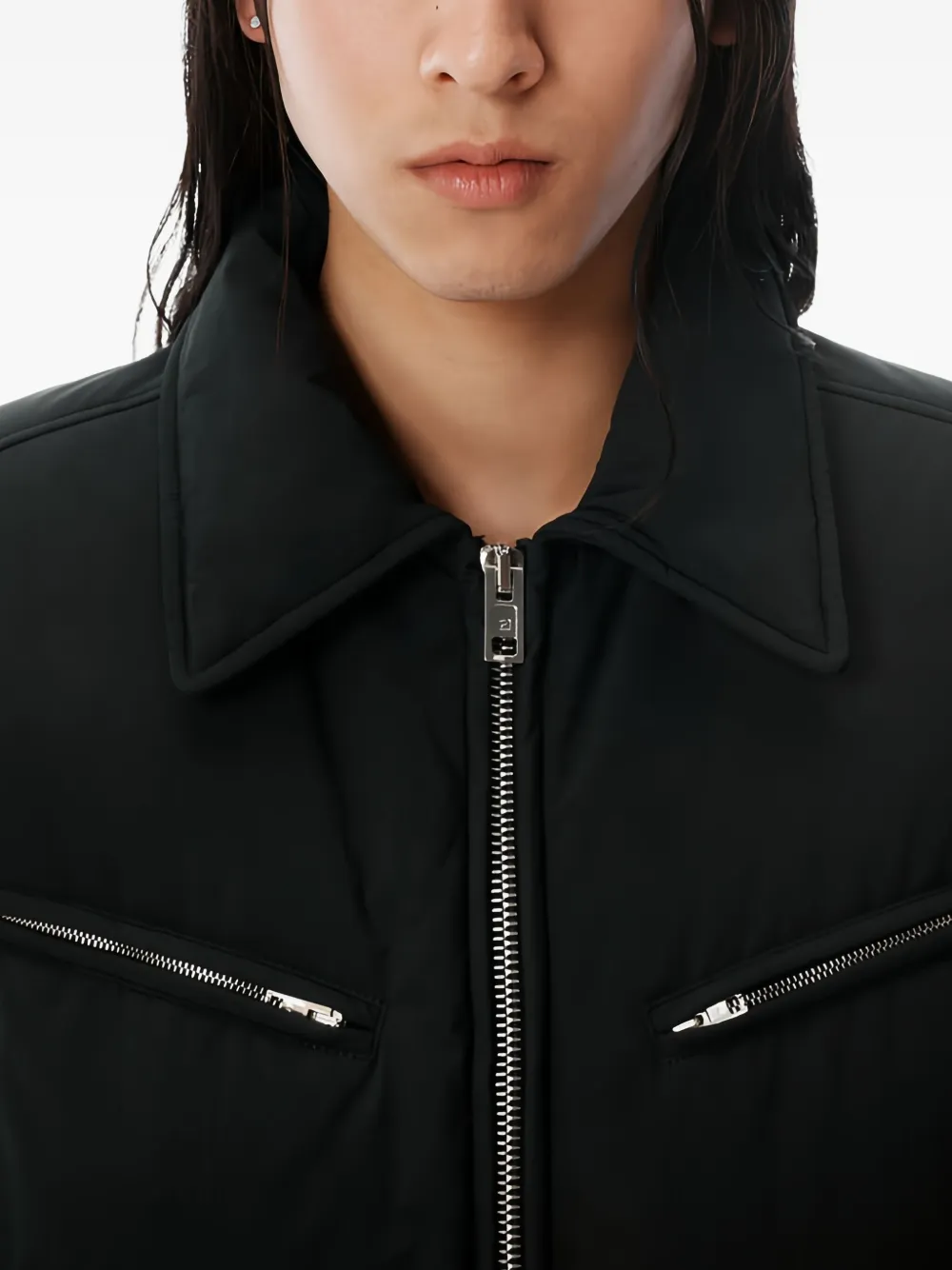 Alexander Wang Padded Jacket "essential" In Black