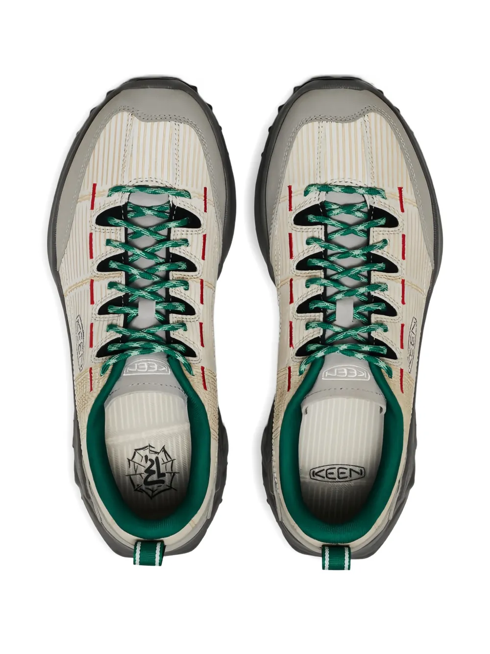 KEEN FOOTWEAR Jasper Zionic lace-up sneakers Beige