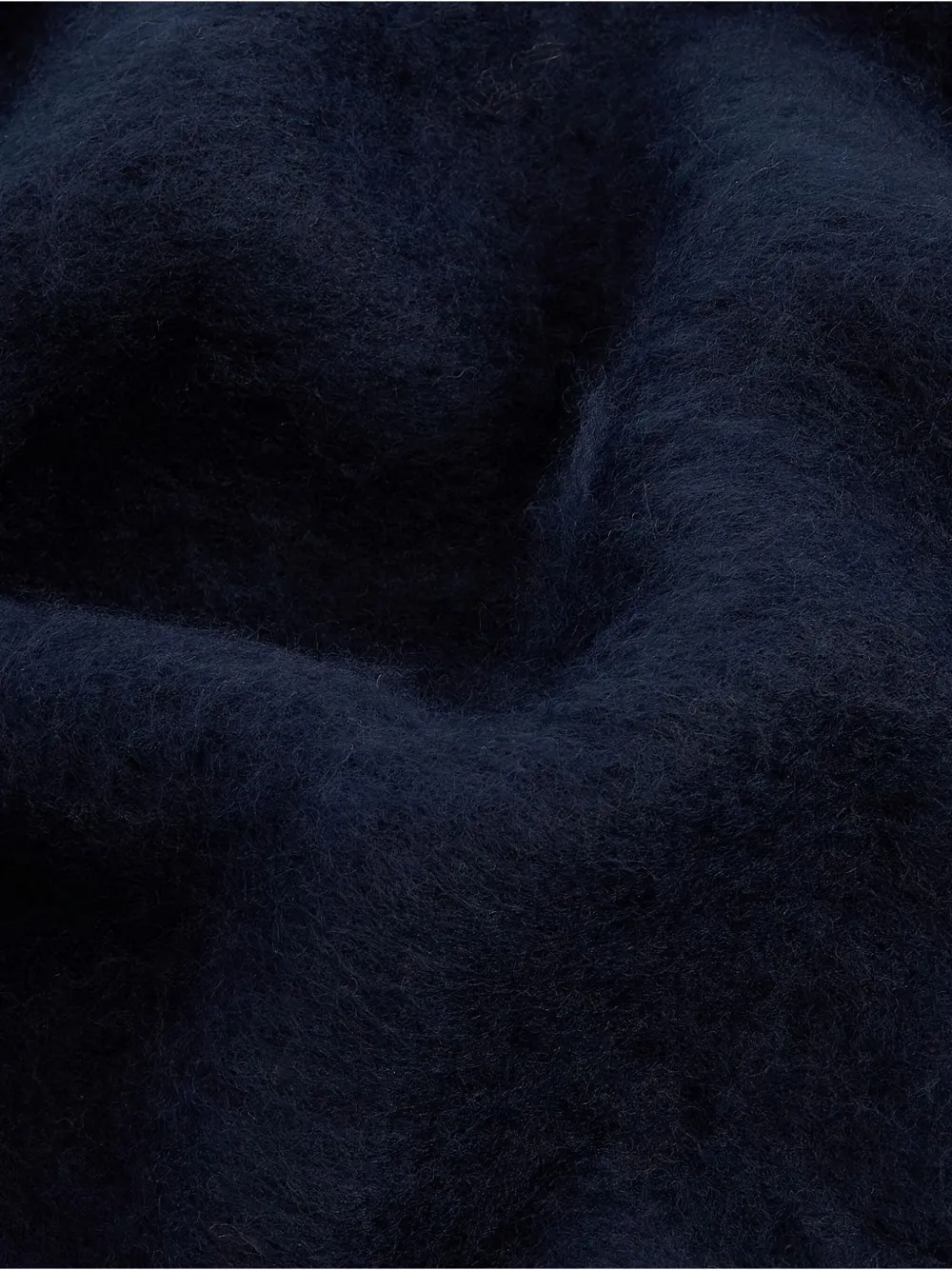 Barbour Ellison sjaal met franje Blauw