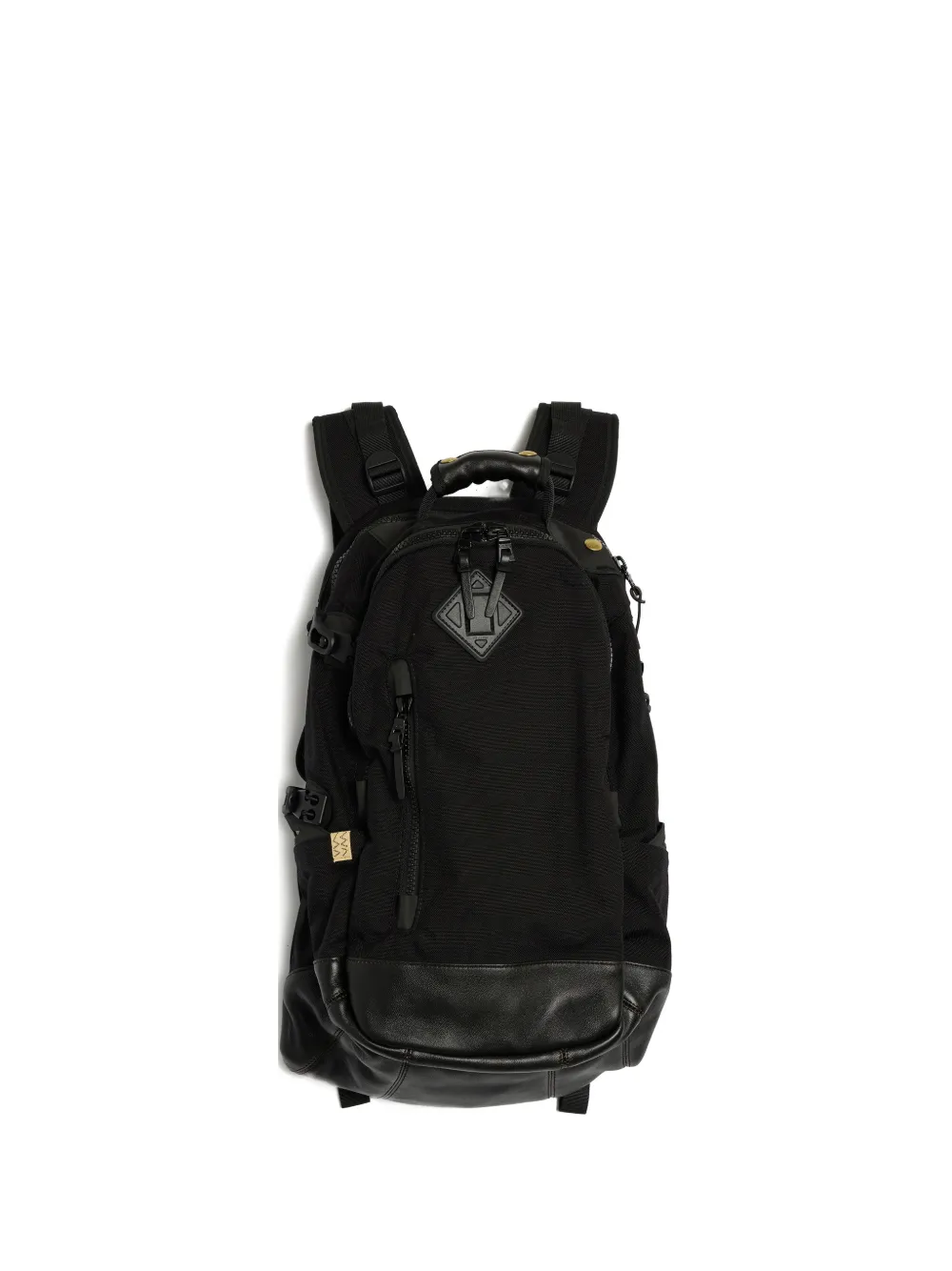 visvim zip-fastening backpack | Black | Image 1