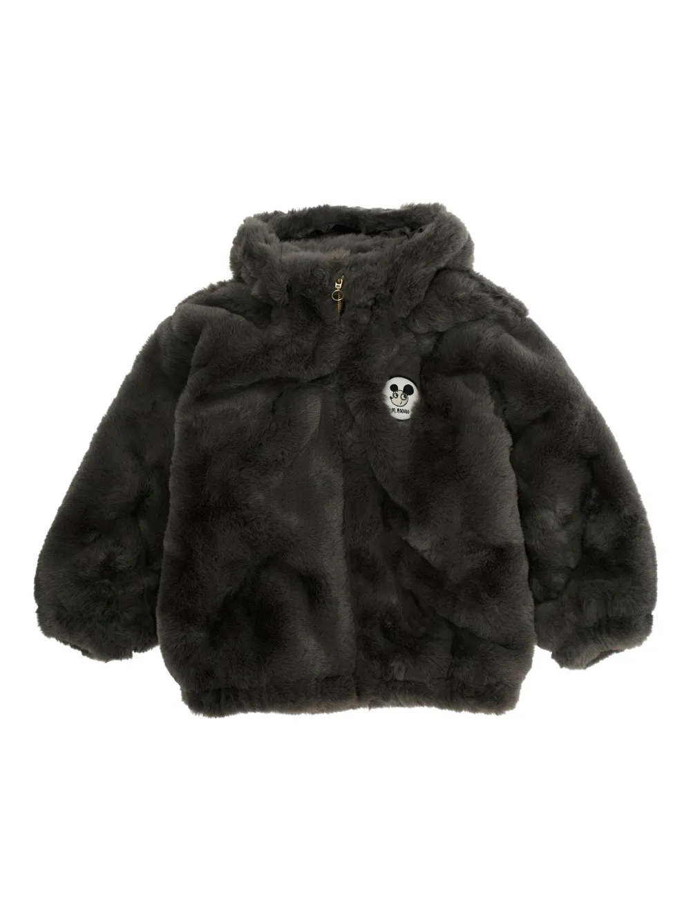 Mini Rodini chamarra con parche Ritzratz | gris | Image 1