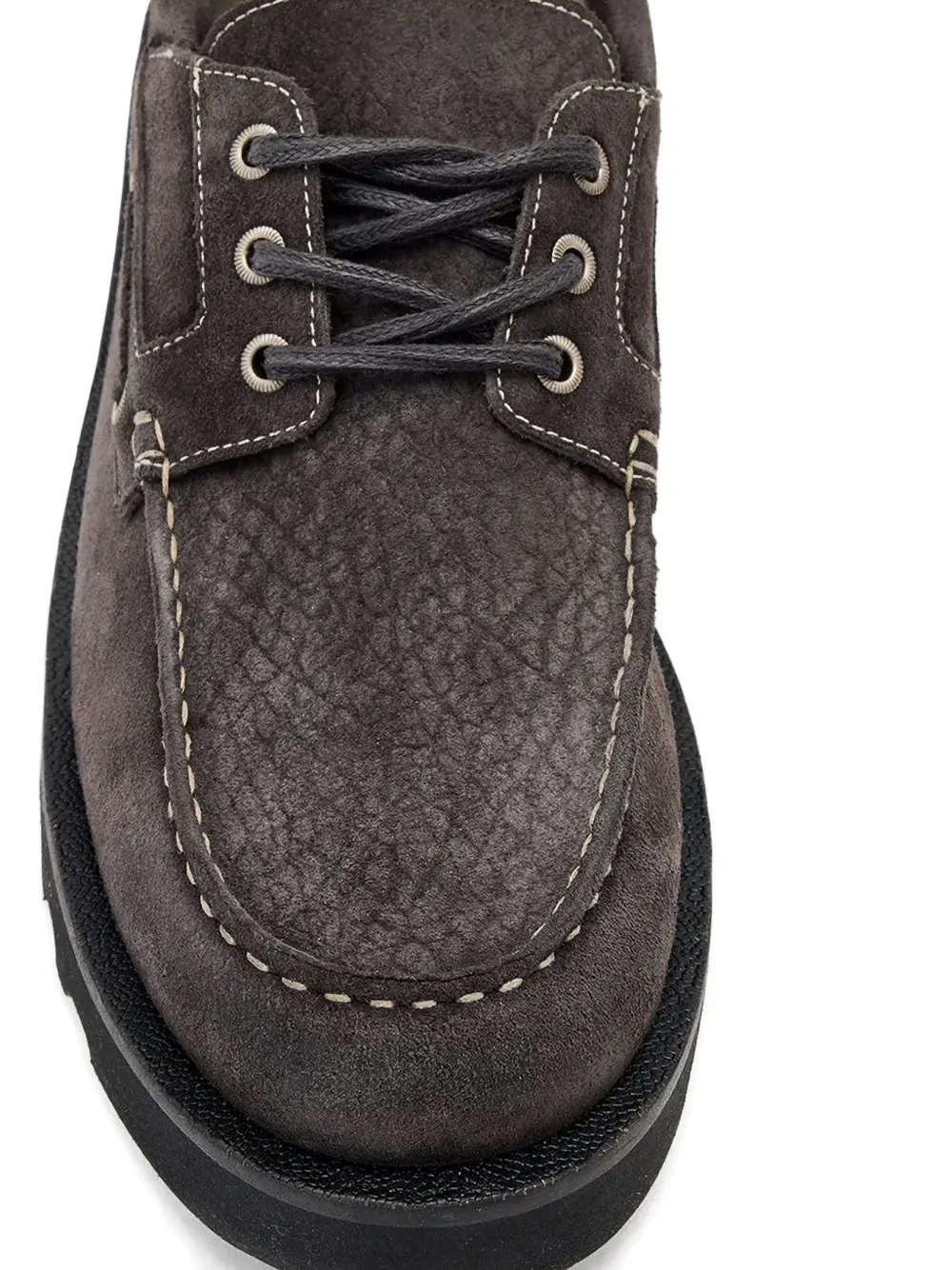 AllSaints Skiff bootschoenen met textuur Grijs