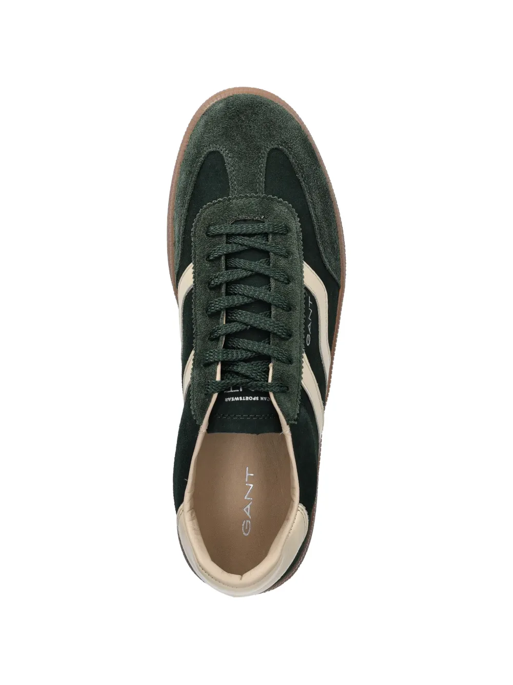 Gant Cuzmo gestreepte sneakers Groen