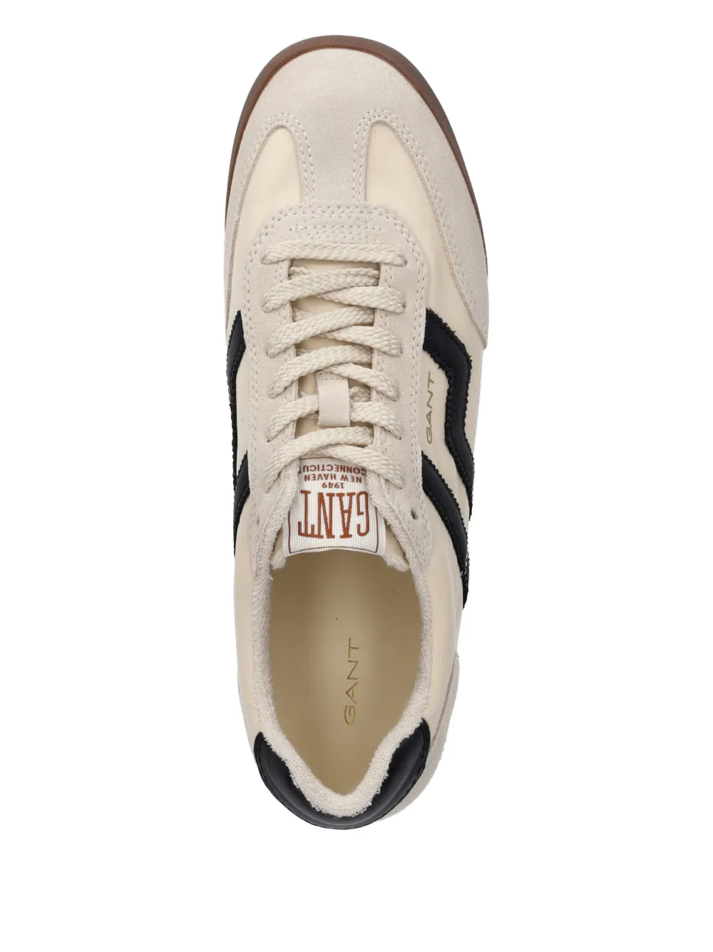 Gant Gestreepte sneakers Beige