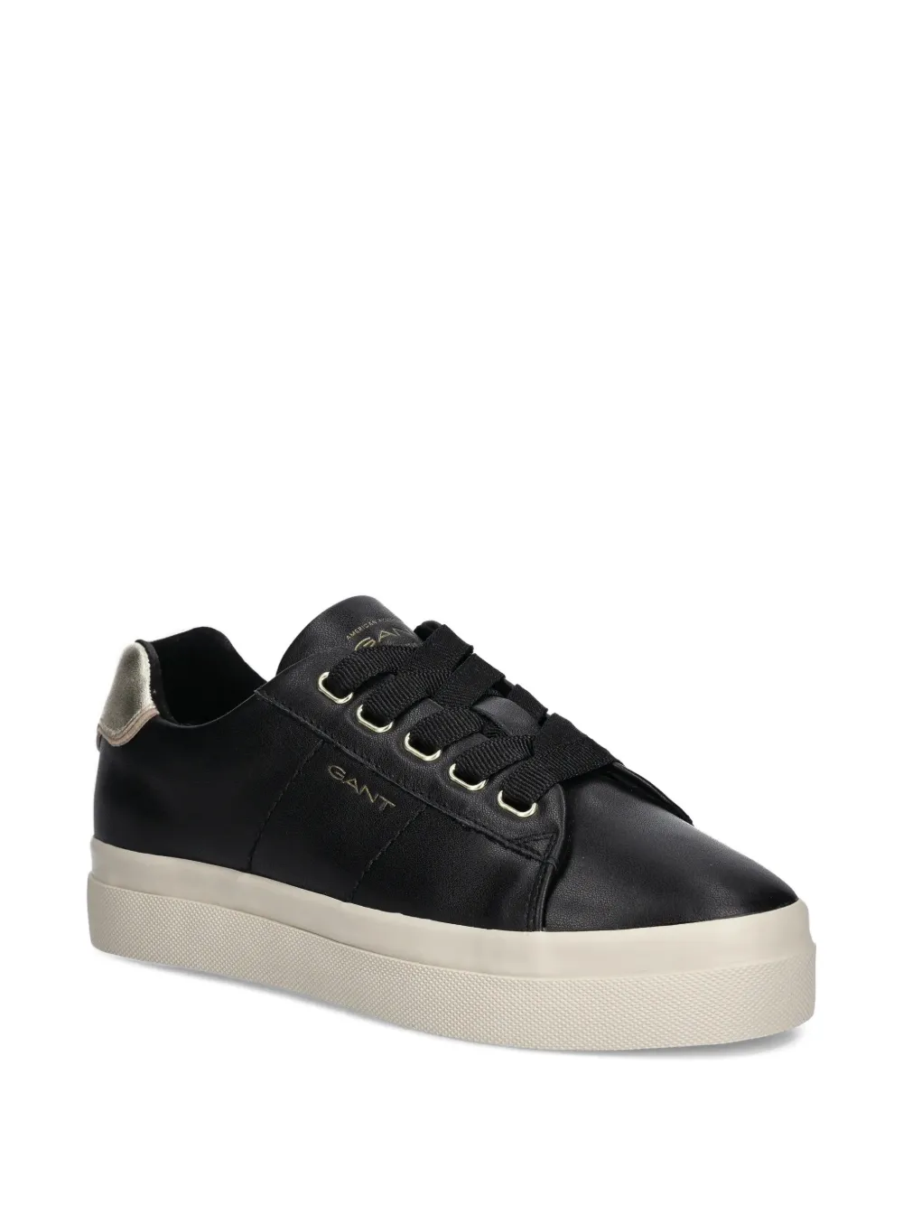 Gant Avona metalli-heel sneakers Zwart