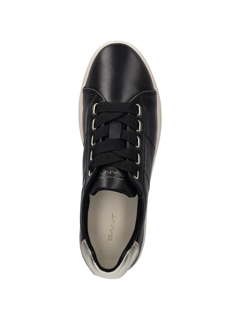 Gant Avona metalli-heel sneakers Zwart